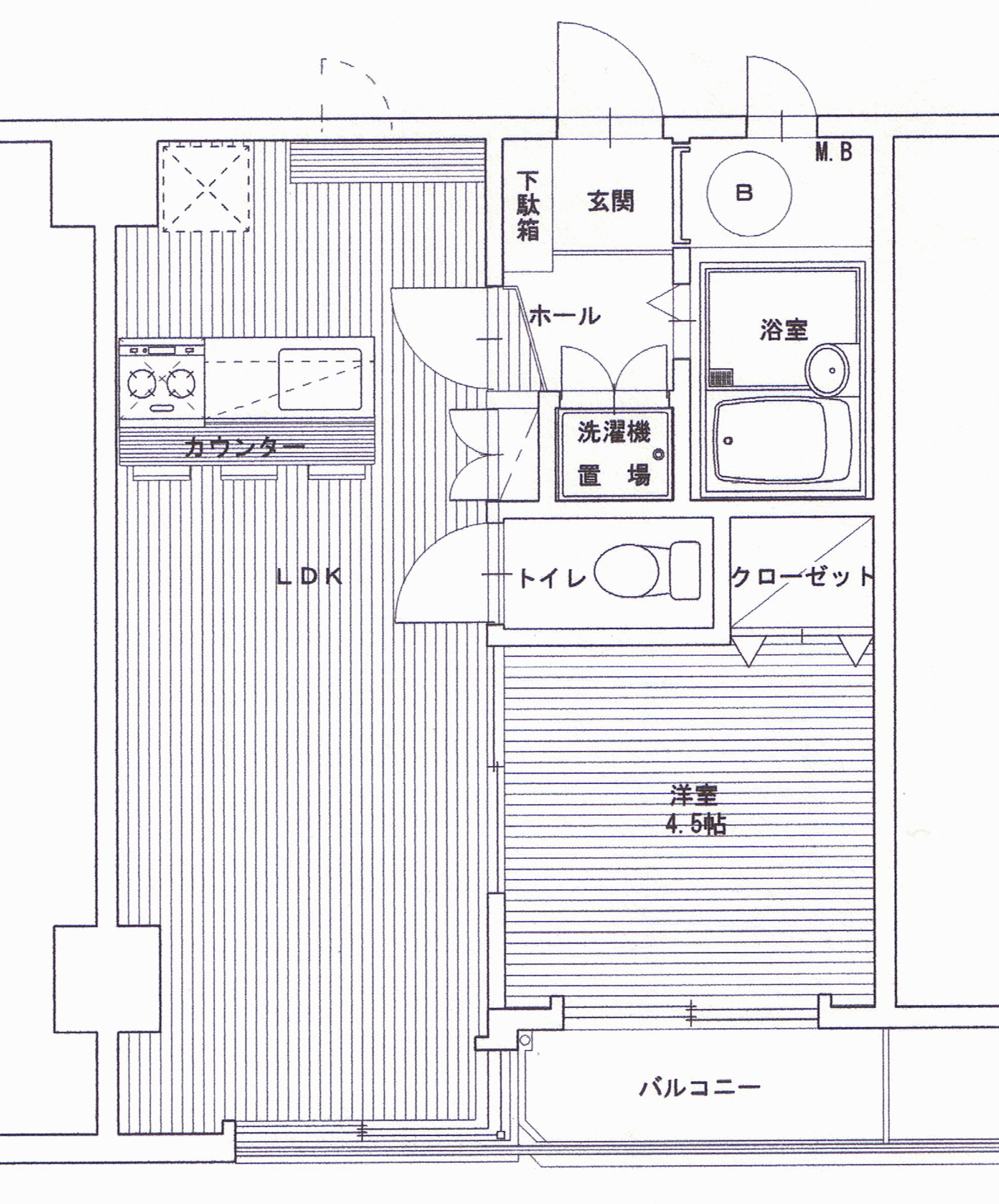 巣鴨　間取り図